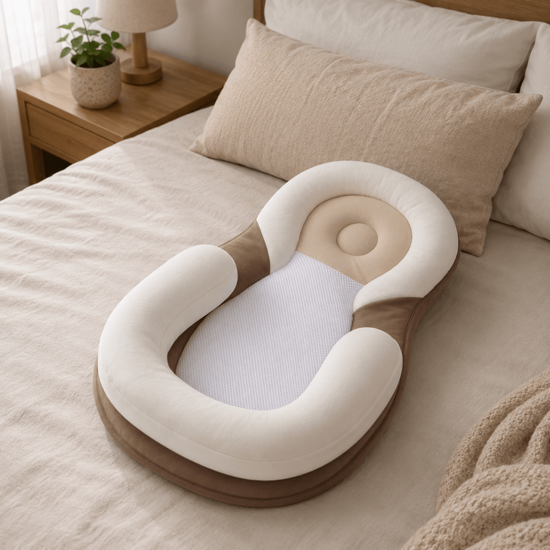 Pernă Pentru Bebeluși Confortabilă cu Design Ergonomic 1