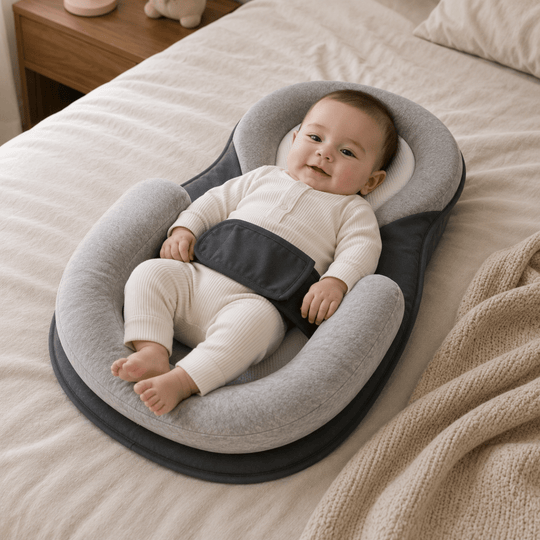 Pernă Pentru Bebeluși Confortabilă cu Design Ergonomic 5
