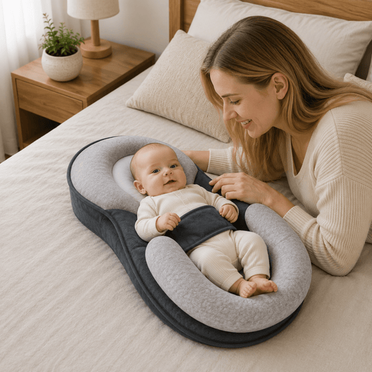 Pernă Pentru Bebeluși Confortabilă cu Design Ergonomic 6
