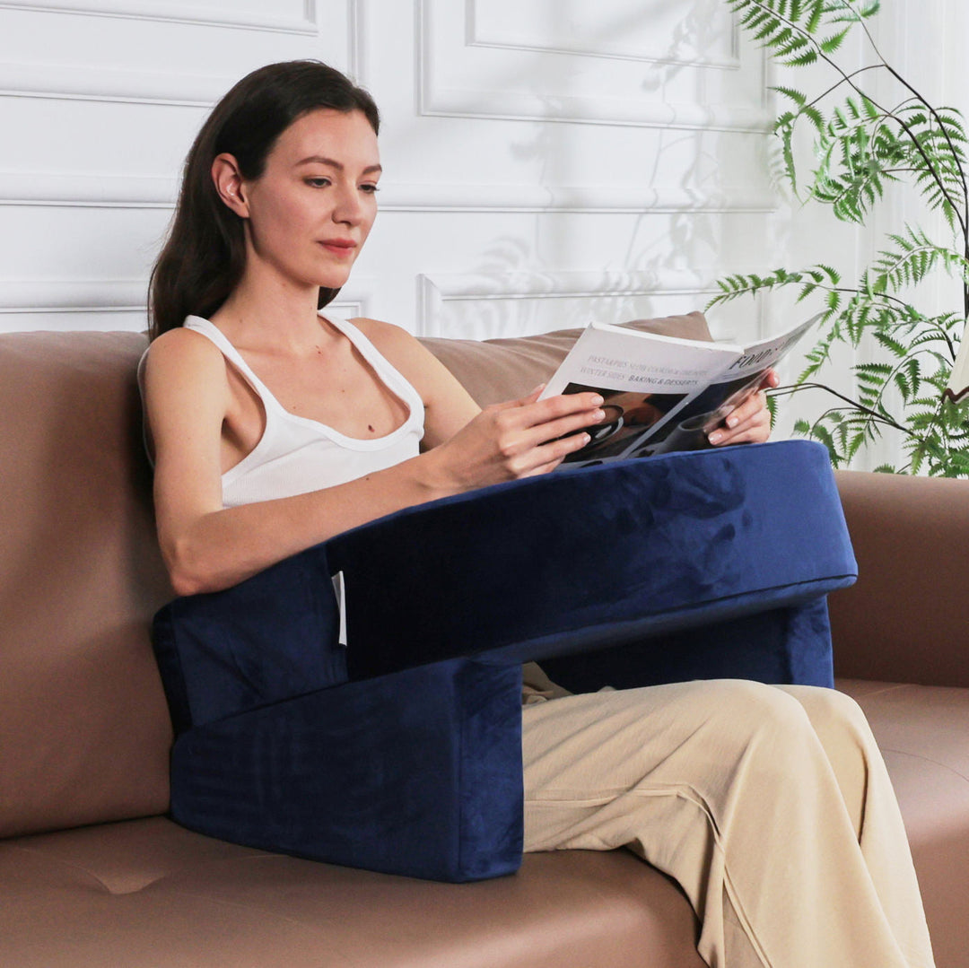 Pernă de Lectură pentru Femei cu Suport Lateral Confortabil 0