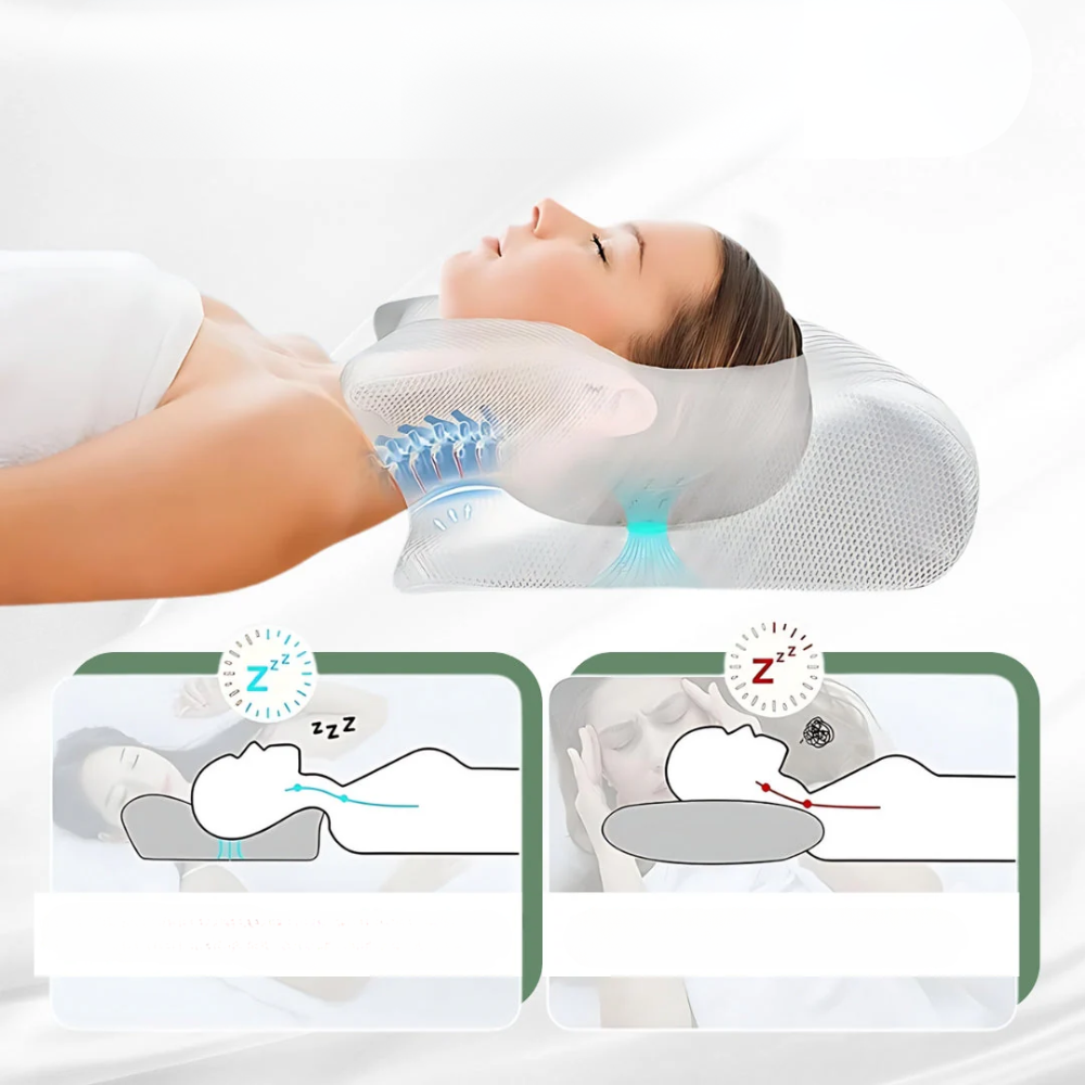 Pernă ergonomică pentru gât și spate 2