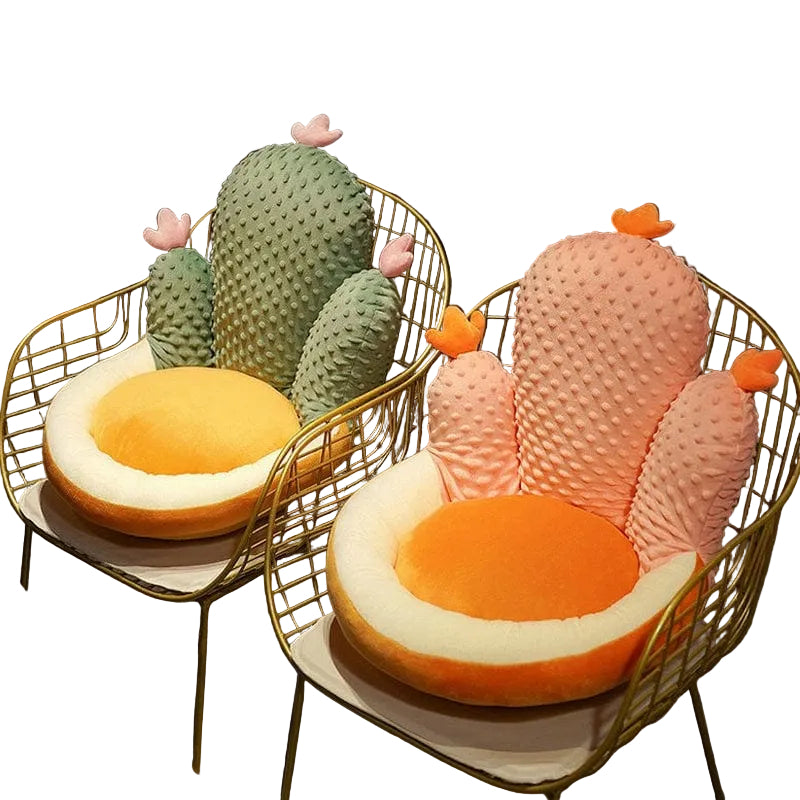 Pernă pentru Scaun Cactus Confortabilă cu Design Jucăuș 0