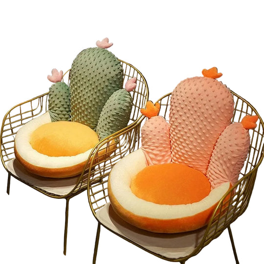Pernă pentru Scaun Cactus Confortabilă cu Design Jucăuș 0