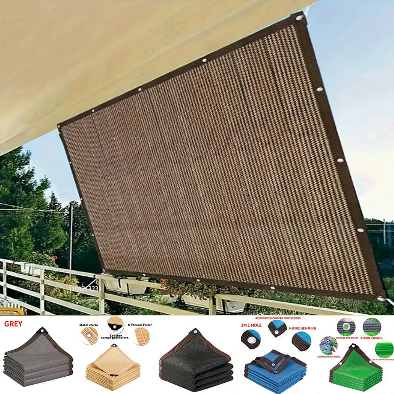 Plasă Multifuncțională pentru Curte și Balcon cu Protecție UV și Intimitate 0