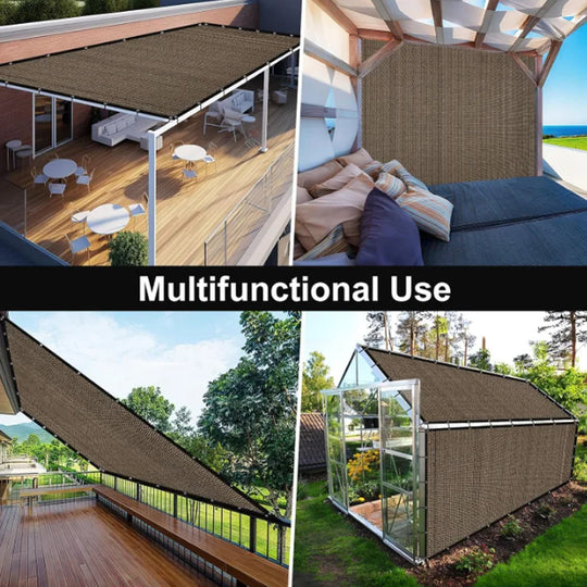 Plasă Multifuncțională pentru Curte și Balcon cu Protecție UV și Intimitate 5