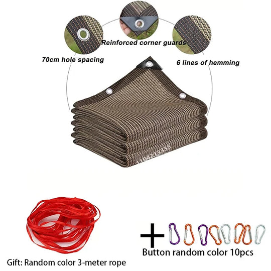 Plasă Multifuncțională pentru Curte și Balcon cu Protecție UV și Intimitate 8