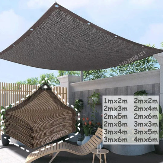 Plasă de parasolar pentru grădină și terasă cu protecție UV 0