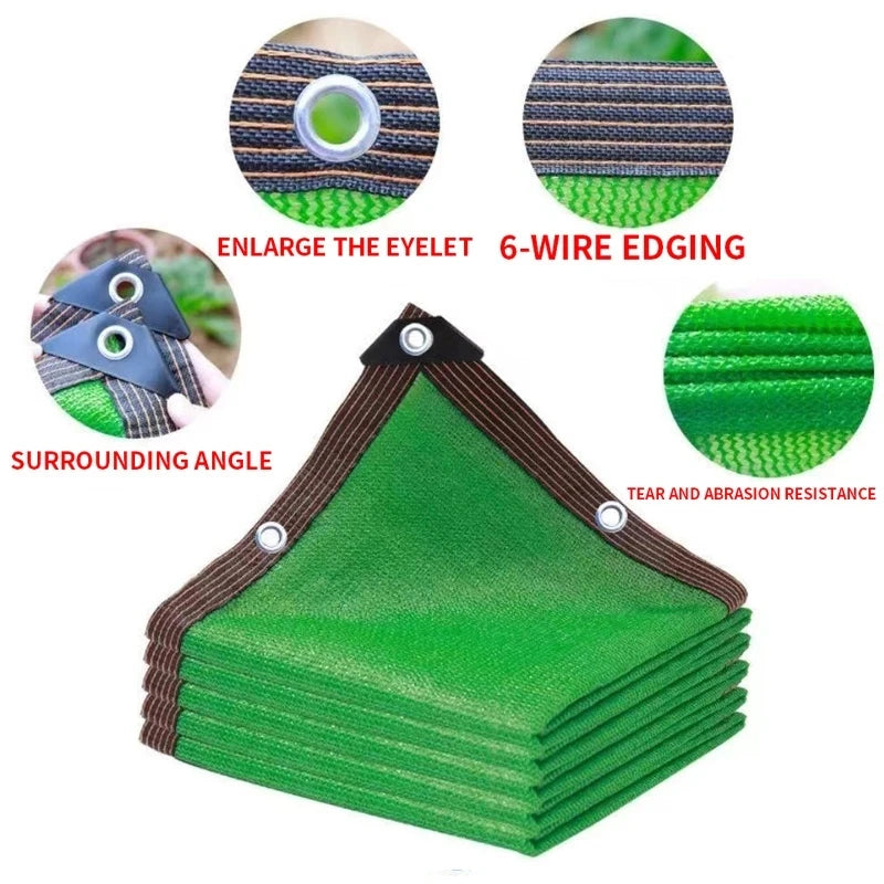 Plasă de parasolar pentru grădină și terasă cu protecție UV 10