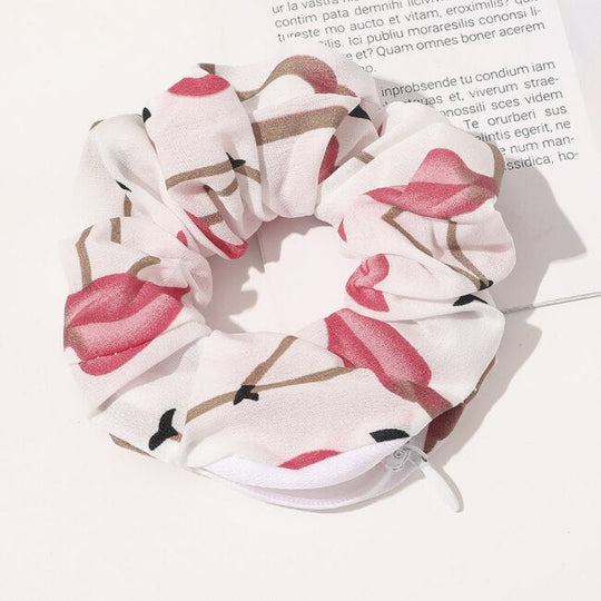 Portofel Cu Scrunchies Pentru Păr (3 Bucăți)