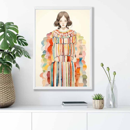 Poster Abstract pentru Femei Decorativ 8