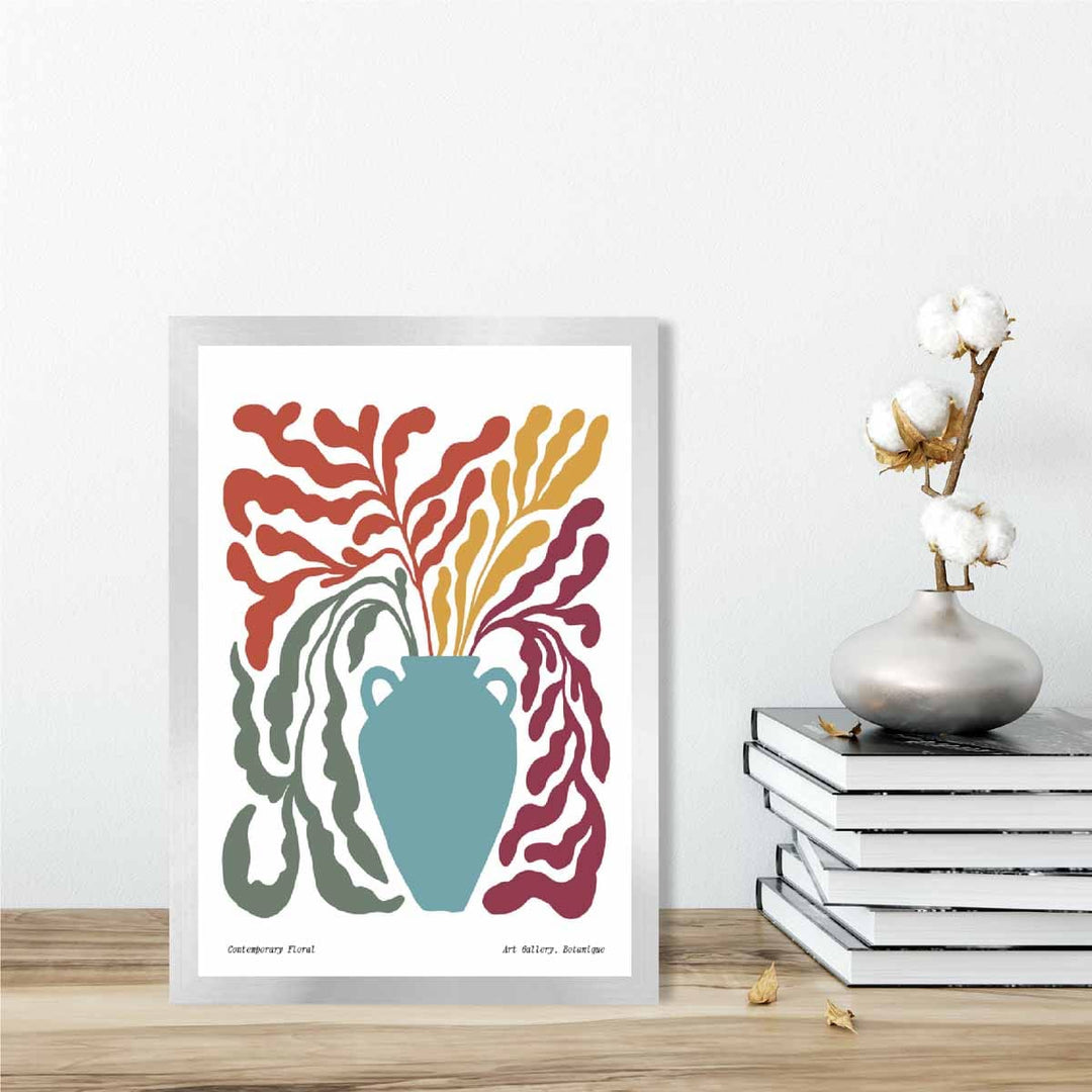 Poster Boho Floral Contemporan 2