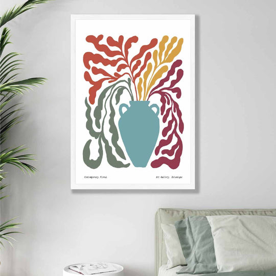 Poster Boho Floral Contemporan 4