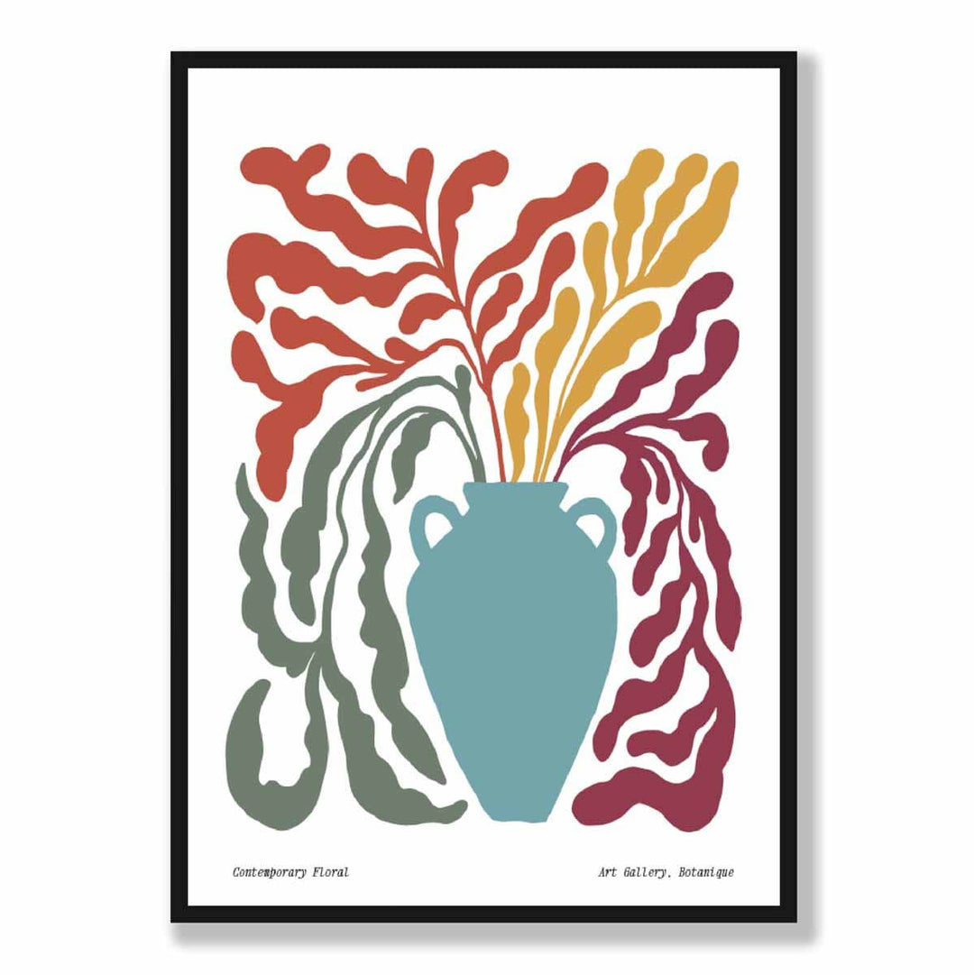 Poster Boho Floral Contemporan 5