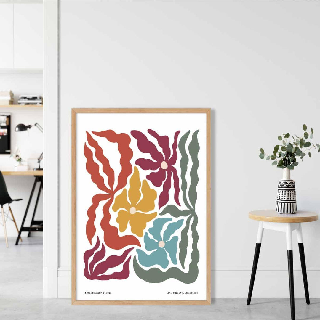 Poster Botanic cu Flori pentru Decor Boho 1
