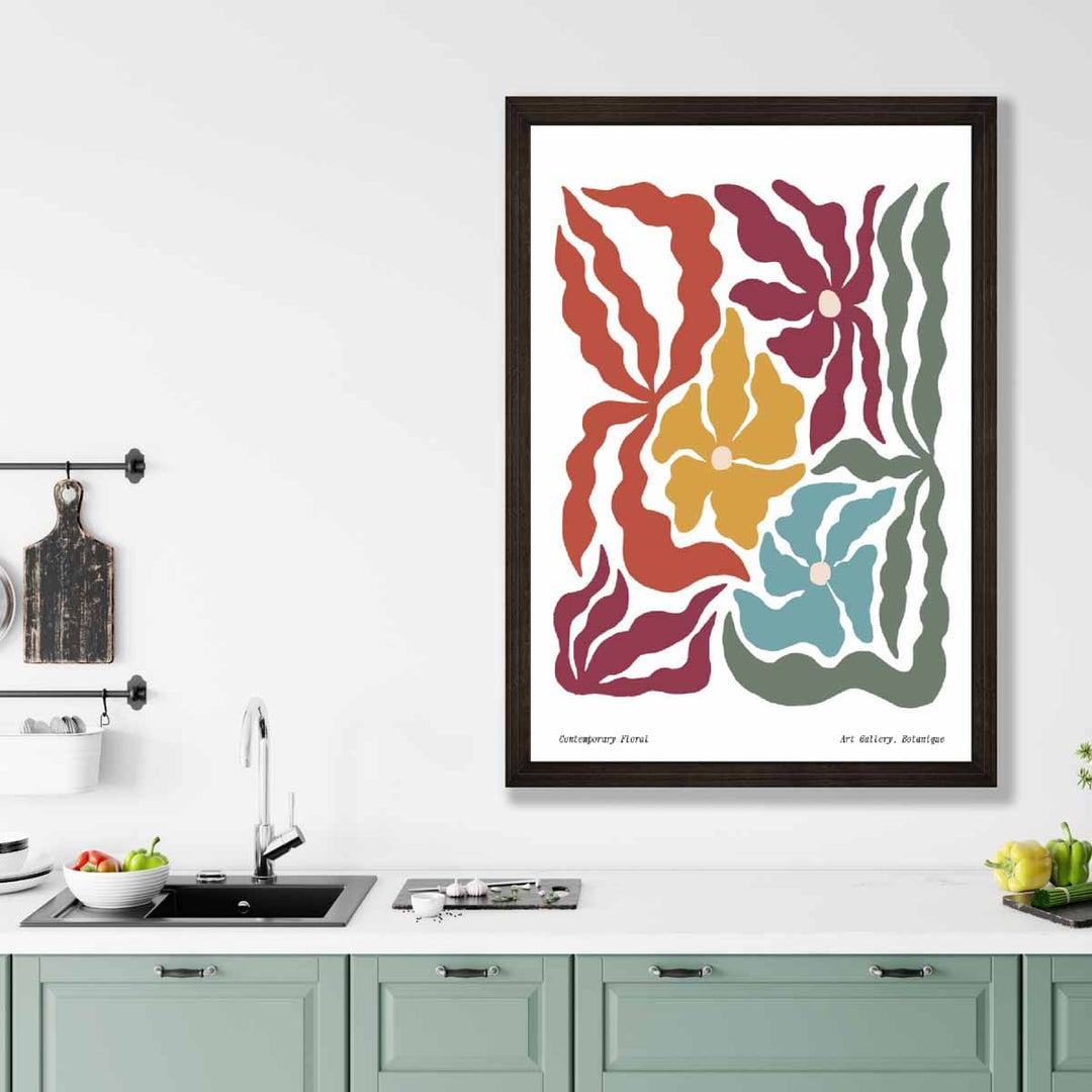 Poster Botanic cu Flori pentru Decor Boho 3