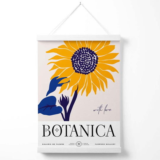 Poster Floarea Soarelui cu Suport pentru Expoziție Decorativ Interior 2