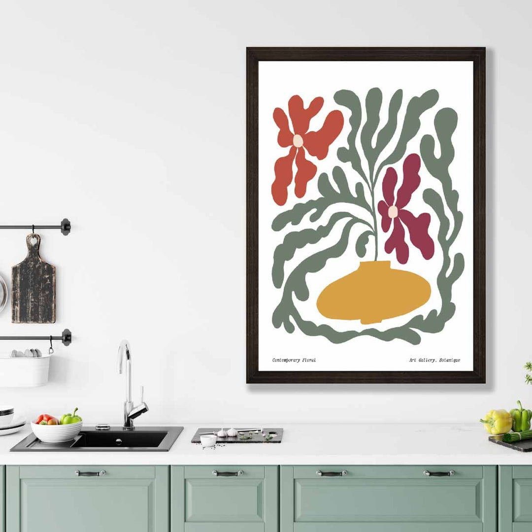 Poster Floral Boho Contemporan pentru Decor Interior 3