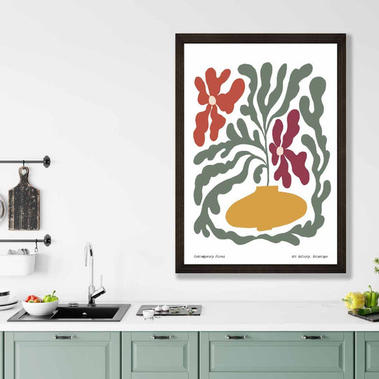 Poster Floral Boho Contemporan pentru Decor Interior 3