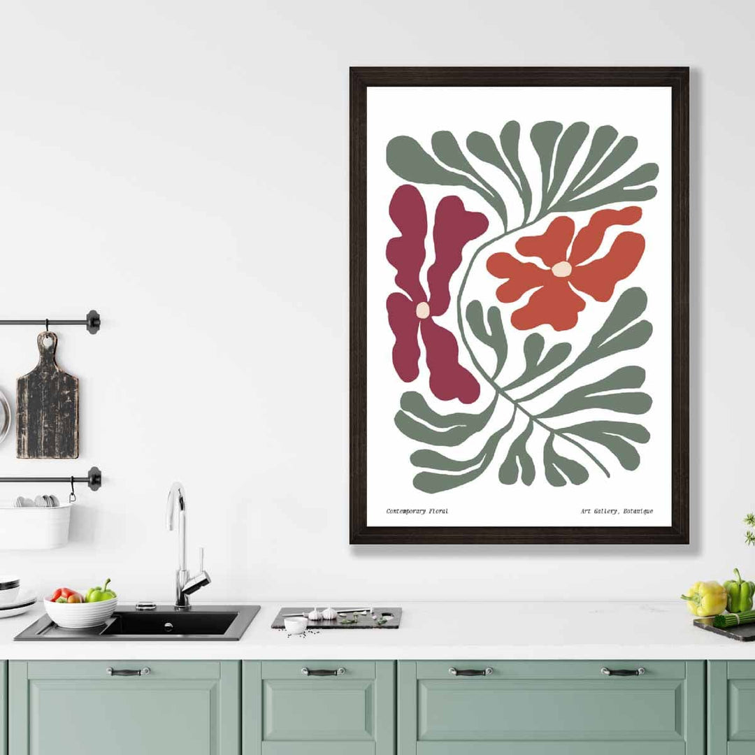 Poster Floral Boho Contemporan pentru Decor Interior 3
