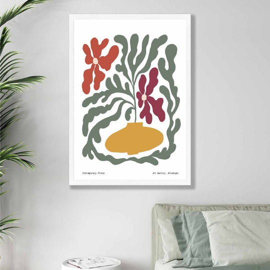 Poster Floral Boho Contemporan pentru Decor Interior 4
