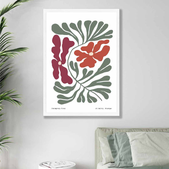 Poster Floral Boho Contemporan pentru Decor Interior 4