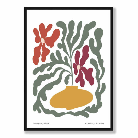 Poster Floral Boho Contemporan pentru Decor Interior 5