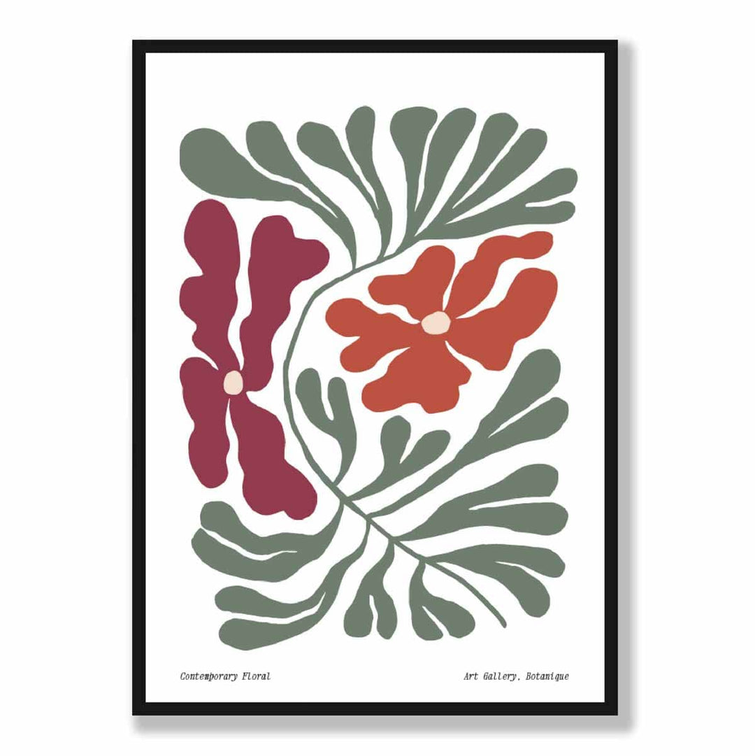 Poster Floral Boho Contemporan pentru Decor Interior 5