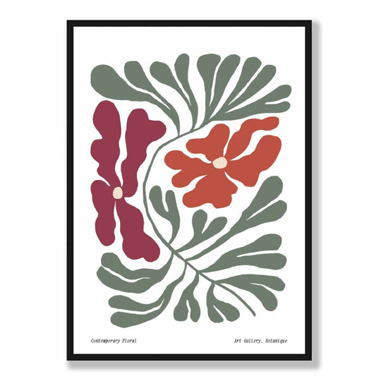 Poster Floral Boho Contemporan pentru Decor Interior 5