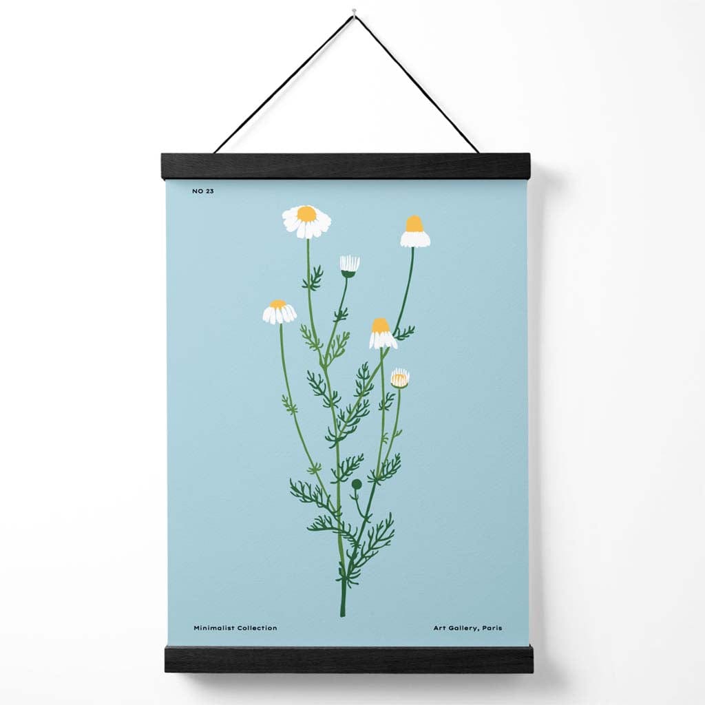 Poster Minimalist cu Flori pentru Piață 0