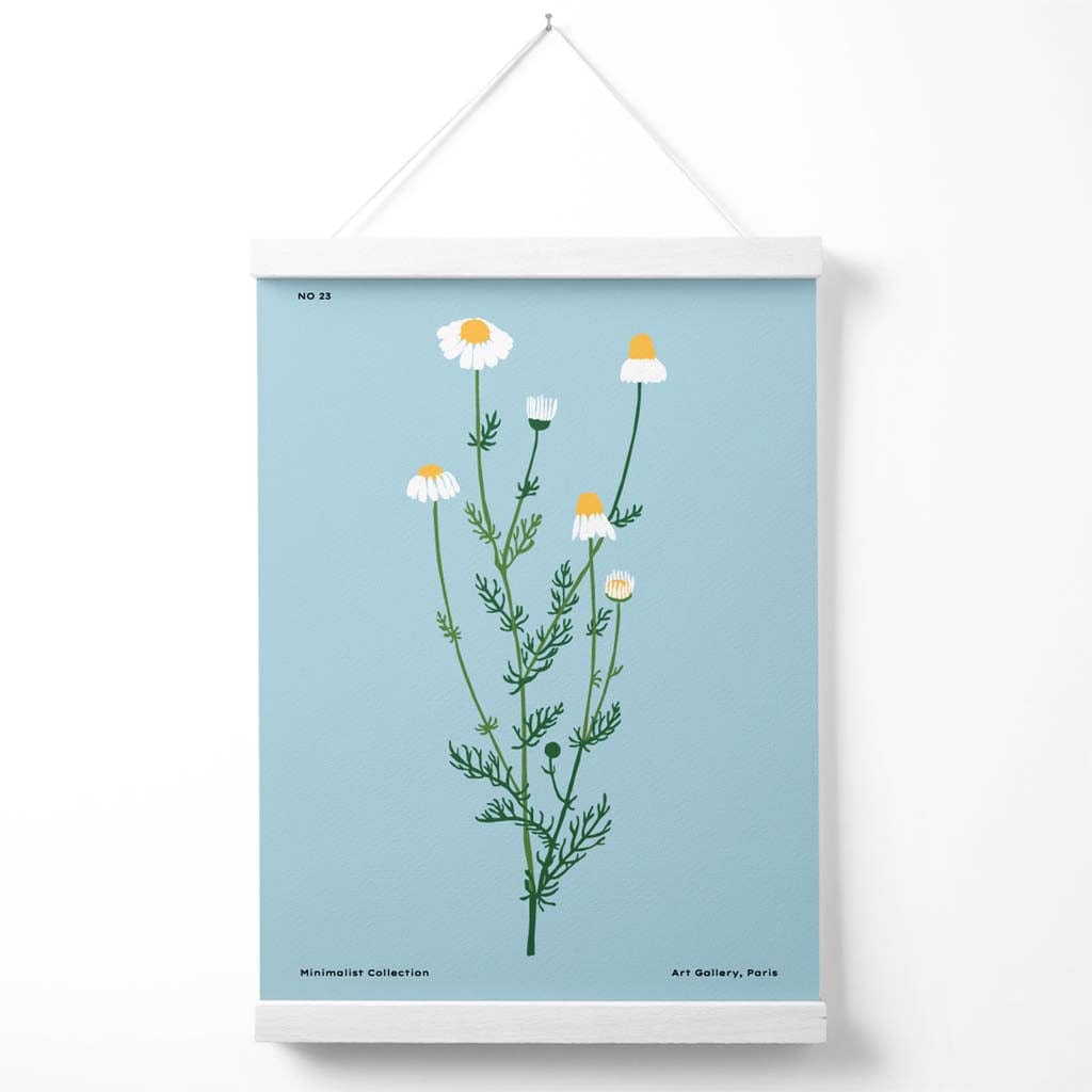 Poster Minimalist cu Flori pentru Piață 2