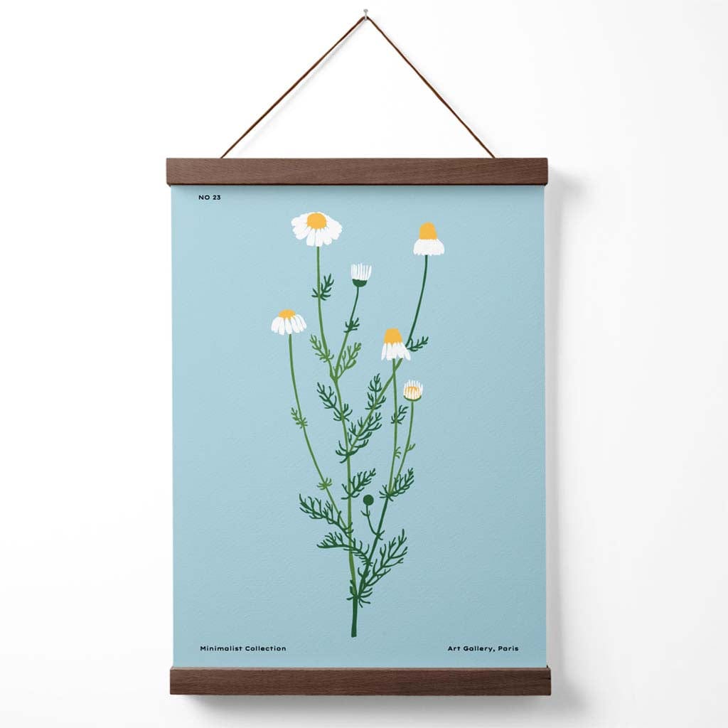 Poster Minimalist cu Flori pentru Piață 4
