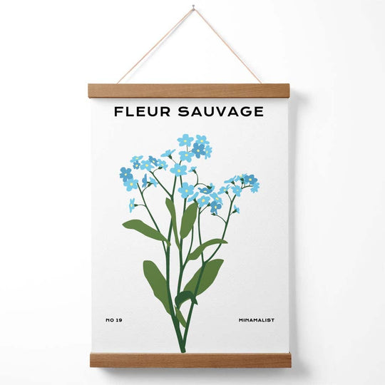 Poster Minimalist cu Umeraș pentru Florării 3