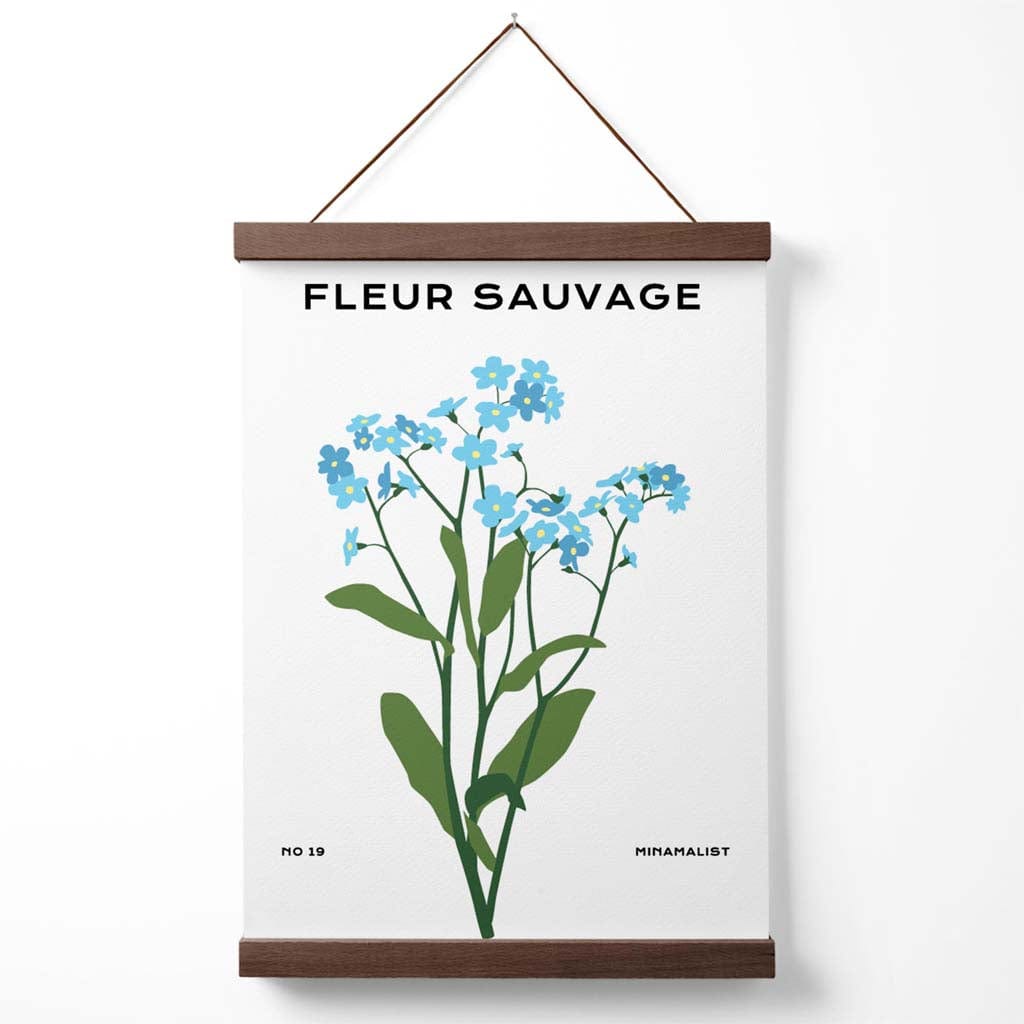 Poster Minimalist cu Umeraș pentru Florării 4