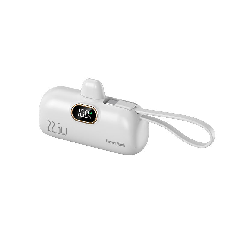 Power Bank Portabil cu Cablu Integrat și Încărcare Rapidă 1