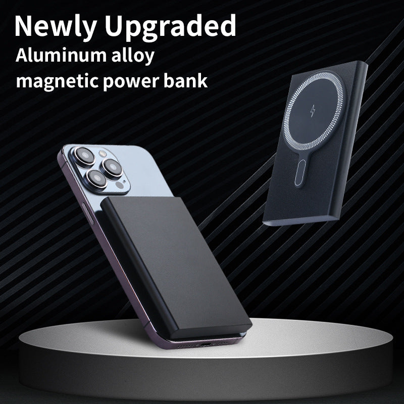 Power Bank Portabil cu Încărcare Inductivă Rapidă pentru Bărbați și Femei 1