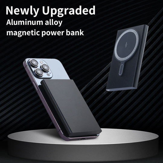 Power Bank Portabil cu Încărcare Inductivă Rapidă pentru Bărbați și Femei 1