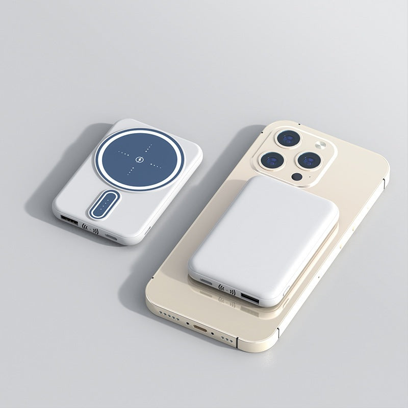 Power Bank Portabil cu Încărcare Inductivă și Funcție Inteligentă 1
