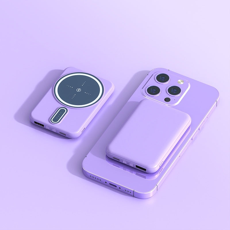 Power Bank Portabil cu Încărcare Inductivă și Funcție Inteligentă 5