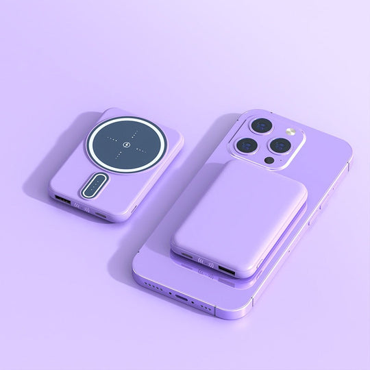 Power Bank Portabil cu Încărcare Inductivă și Funcție Inteligentă 5