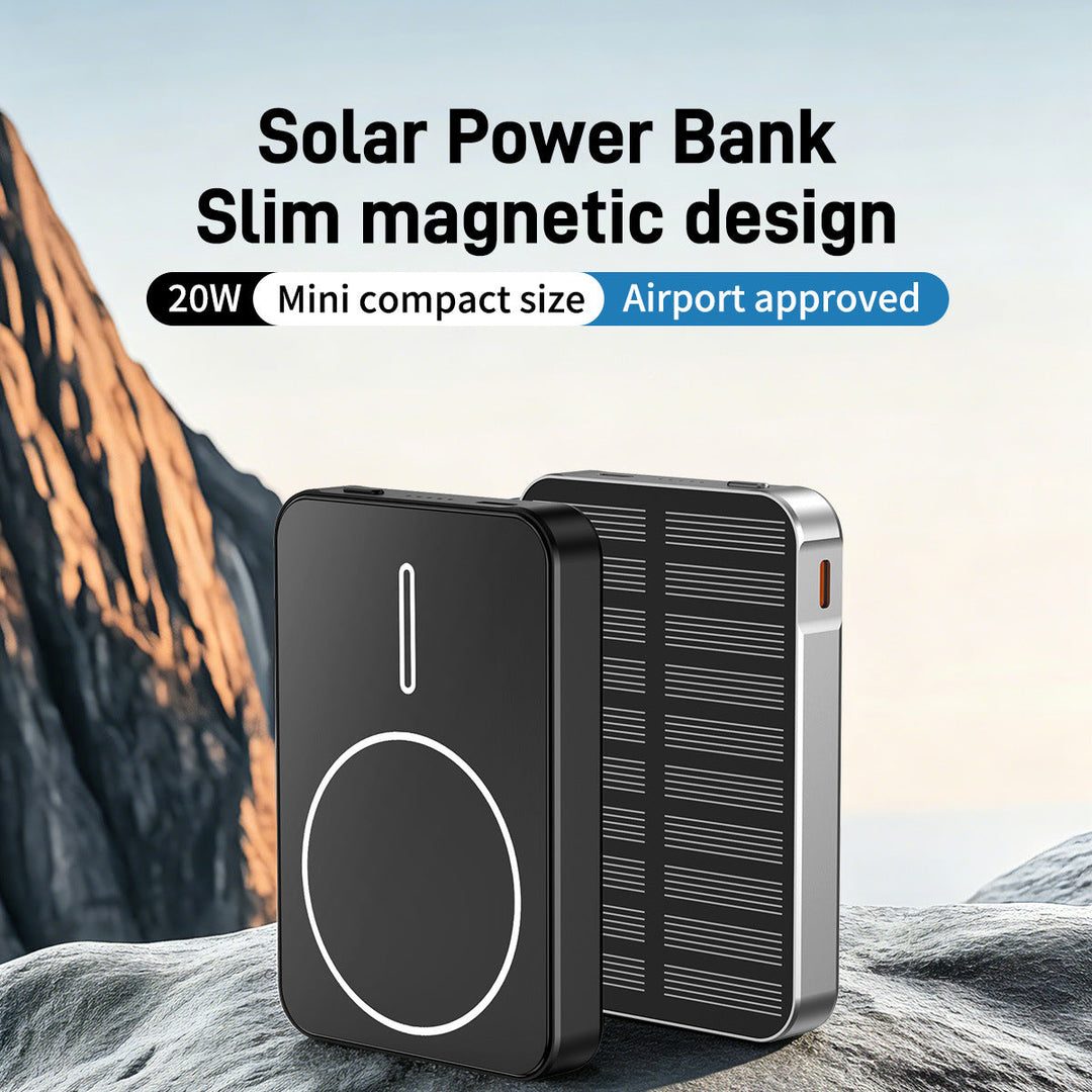 Power Bank Portabil cu Încărcare Rapidă și Lumină LED pentru Bărbați și Femei 1