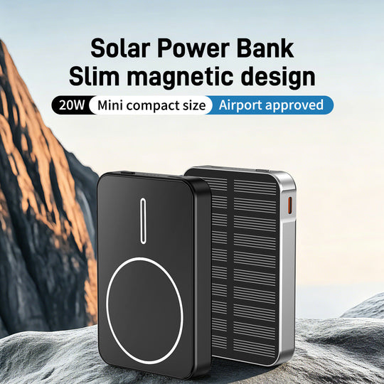 Power Bank Portabil cu Încărcare Rapidă și Lumină LED pentru Bărbați și Femei 1