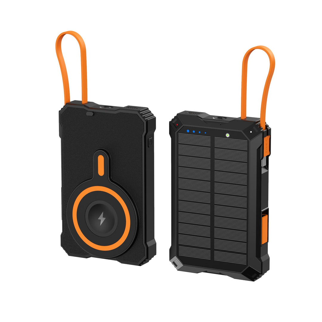 Power Bank Portabil cu Încărcare Solară și Wireless pentru Bărbați și Femei 0