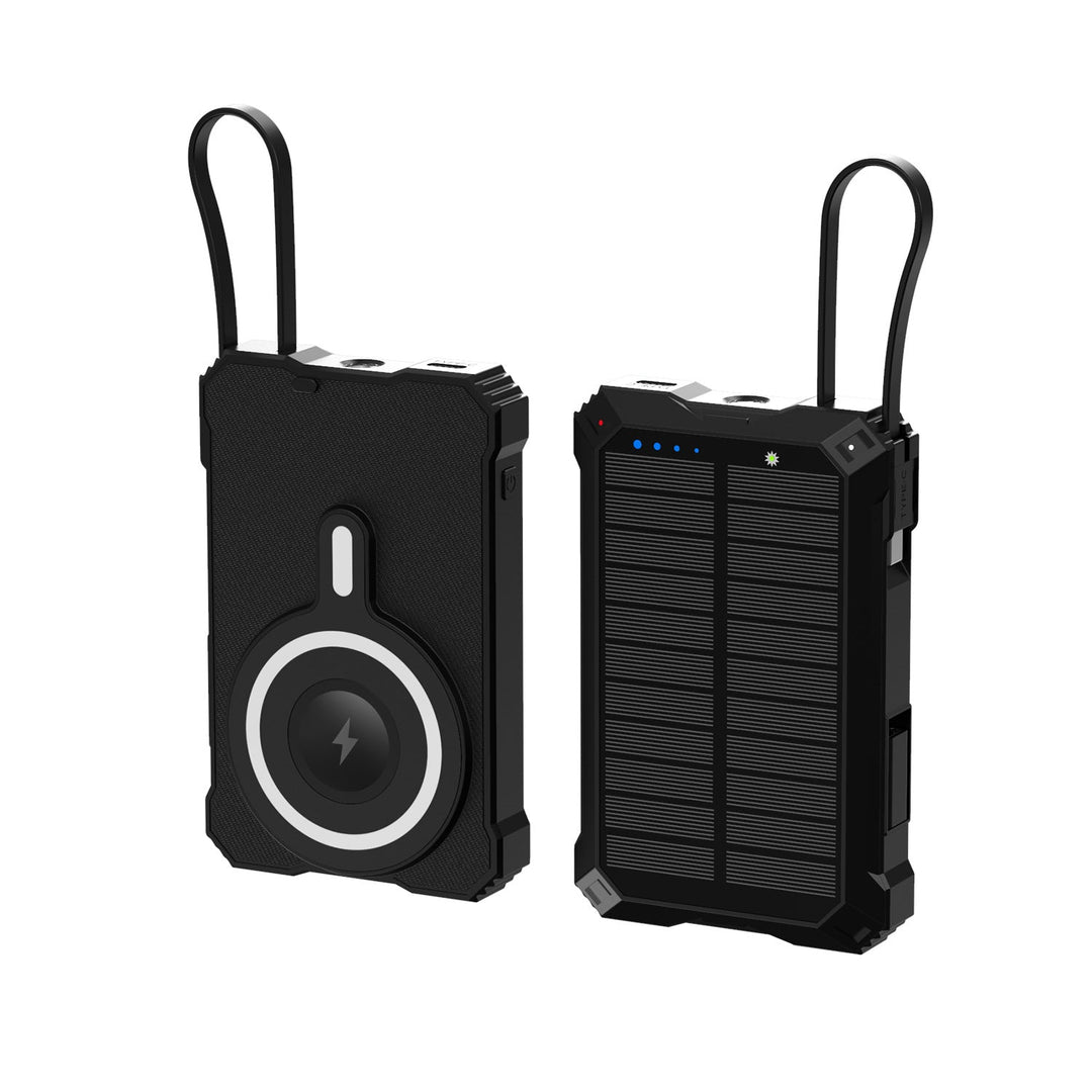 Power Bank Portabil cu Încărcare Solară și Wireless pentru Bărbați și Femei 5