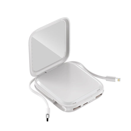 Power Bank Portabil cu Oglindă Integrată pentru Femei 1