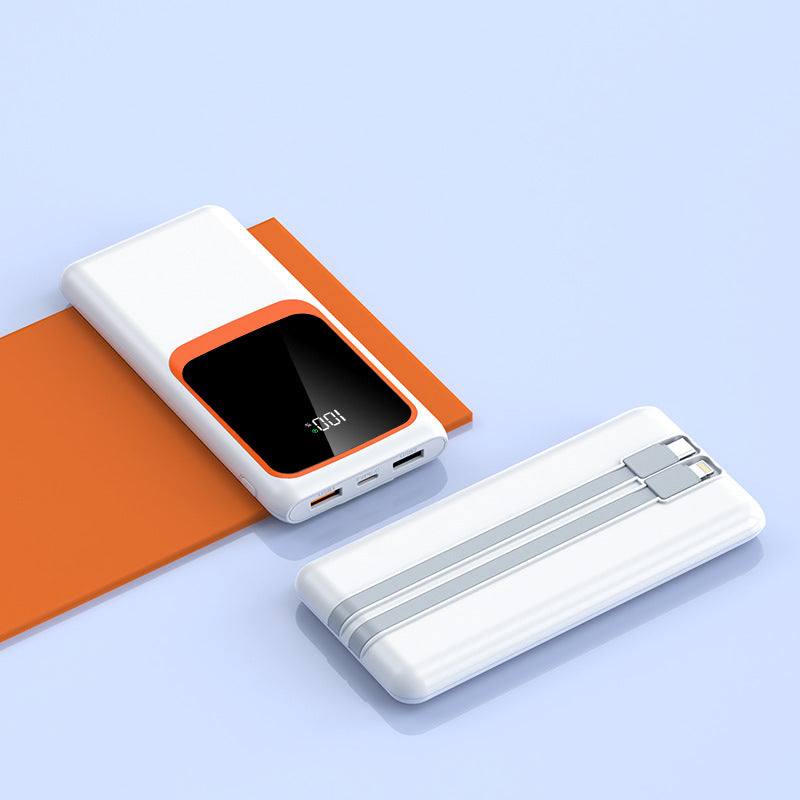 Power bank cu afișaj digital și încărcare rapidă pentru bărbați și femei 0