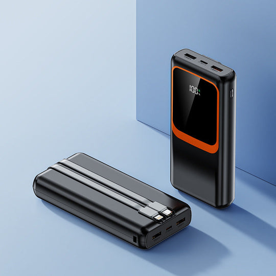 Power bank cu afișaj digital și încărcare rapidă pentru bărbați și femei 1