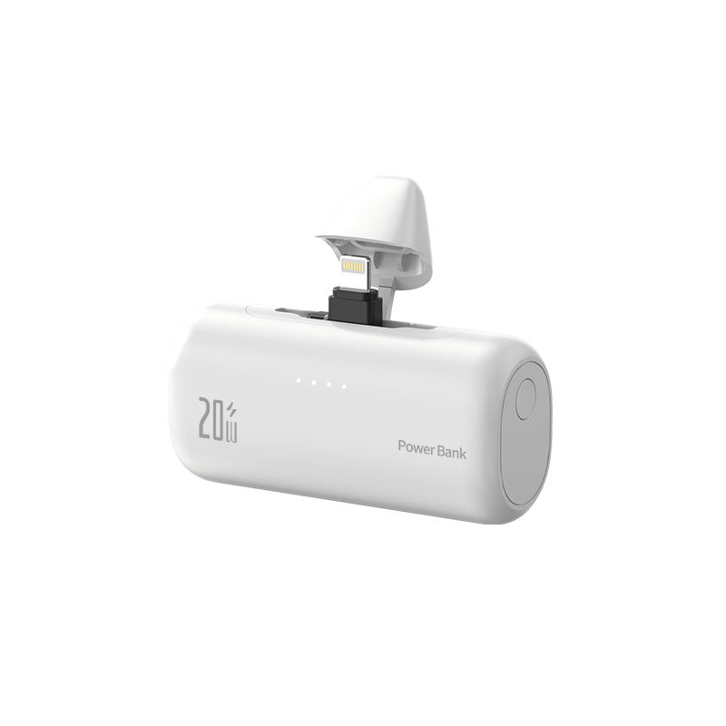 Powerbank Compact Cu Port De Încărcare Integrat Și Indicator LED 0