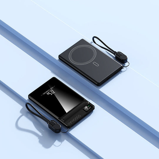 Powerbank Portabil Încărcare Wireless 50000 mAh cu Afișaj Digital 3