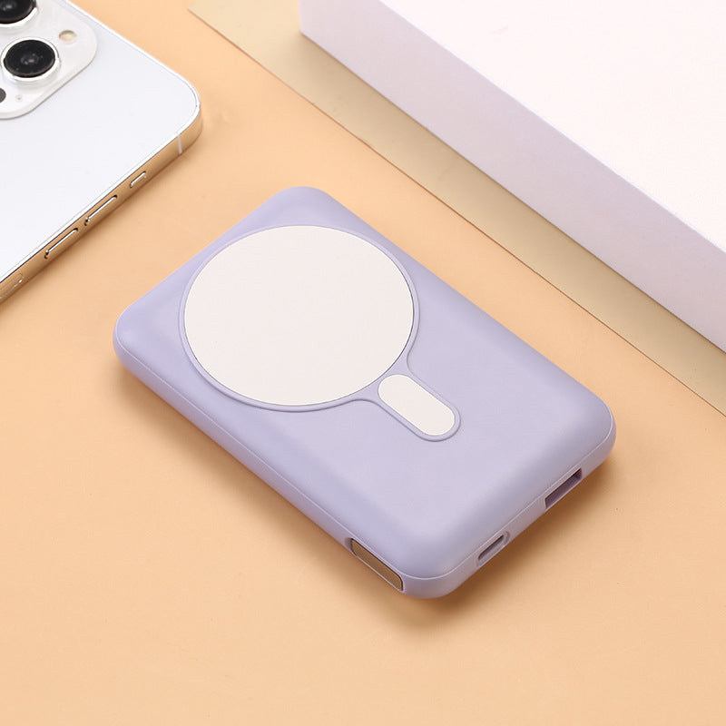 Powerbank Portabil Magnetic Compact pentru Smartphone-uri 4