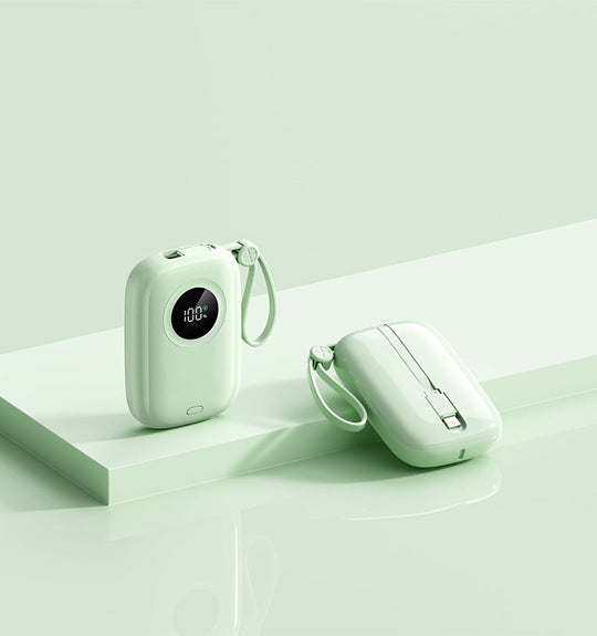 Powerbank Portabil cu Afișaj Digital și Multiple Ieșiri Compact 2